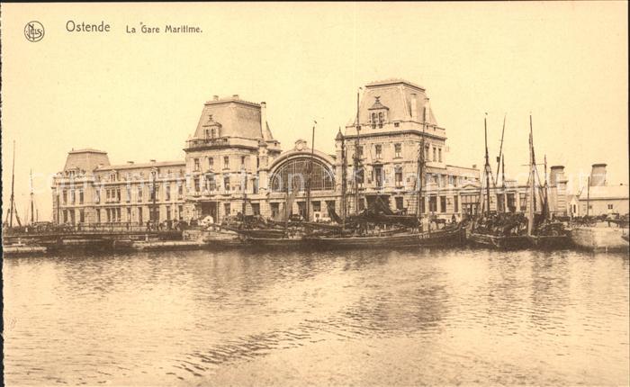 Ostende Oostende Gare Maritime