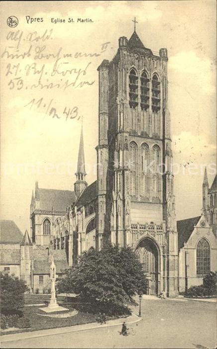 Ypern Ypres Eglise Saint Martin