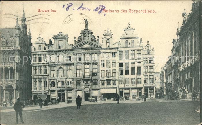 Bruxelles Bruessel Maisons des Corporations