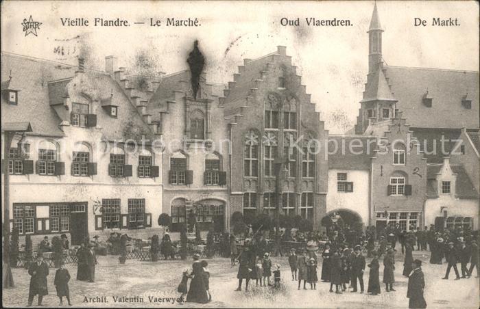 Gand Belgien Exposition Universelle 1913 Vieille Fla