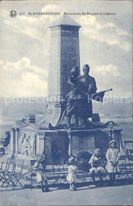 Blankenberghe Monument de Bruyne et Lippens