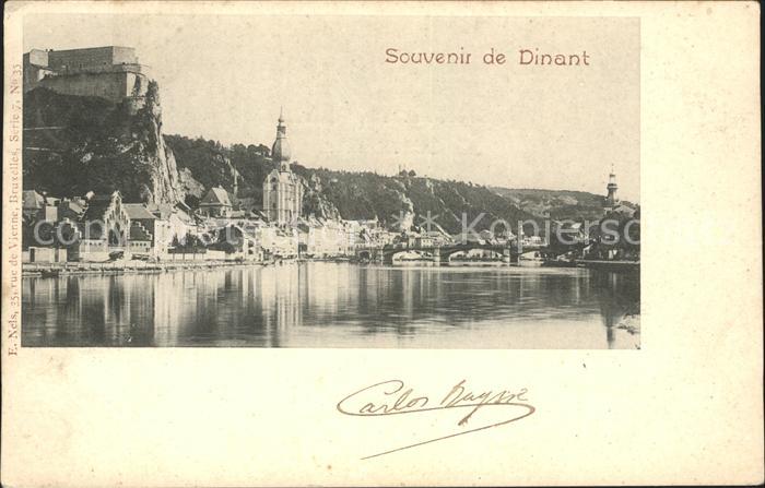 Dinant Wallonie Citadelle Eglise Maas