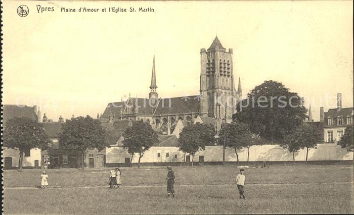 Ypern Ypres Plaine d_Amour Eglise Saint Martin