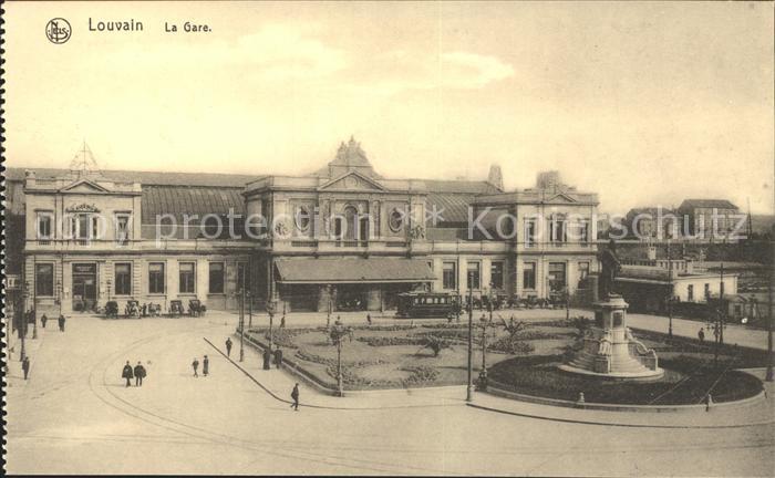 Louvain Flandre La Gare Monument