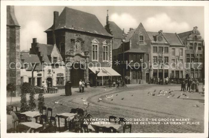 Anvers Antwerpen Exposition Universelle 1930 Vieille Belgique Grand Place