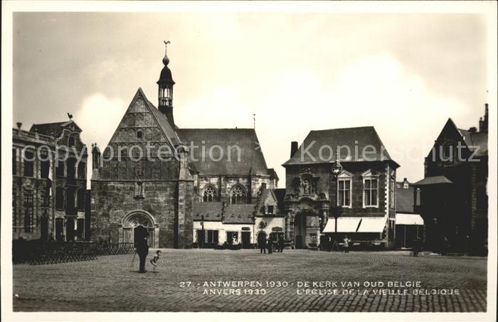 Anvers Antwerpen Exposition Universelle 1930 Eglise de la Vieille Belgique