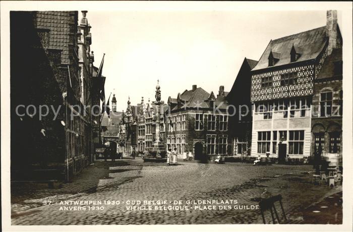 Anvers Antwerpen Exposition Universelle 1930 Vieille Bel
