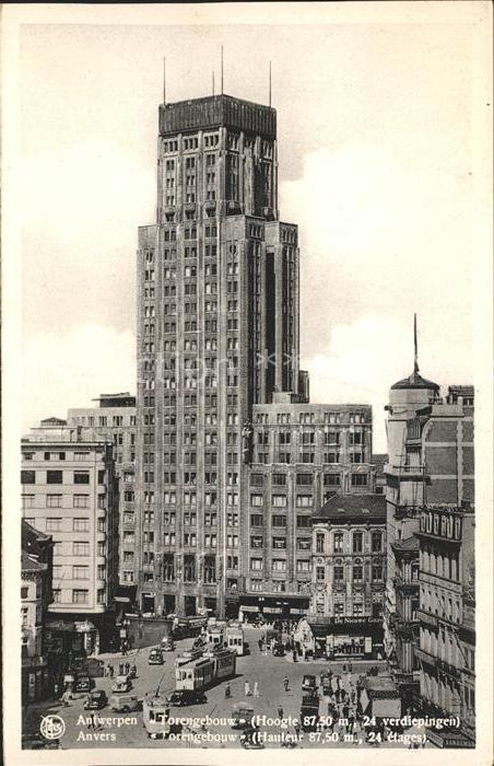 Anvers Antwerpen Le Torengebouw