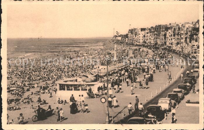 Zoute Knokke La Digue Plage Strandpromenade