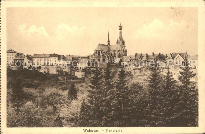 Walcourt Panorama Eglise