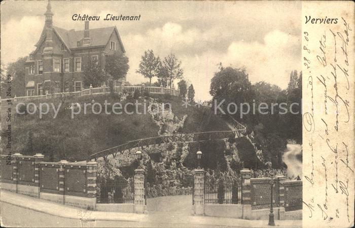 Verviers Liege Wallonie Chateau Lieutenant