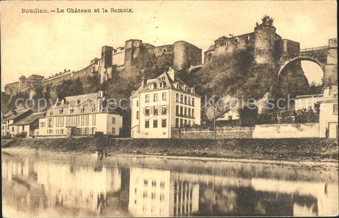 Bouillon Wallonne Chateau et la Semois