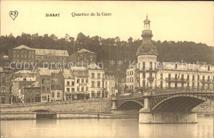 Dinant Wallonie Quartier de la Gare Pont