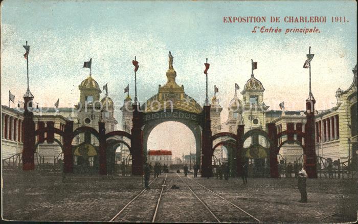 Charleroi Wallonie Exposition Entree principale