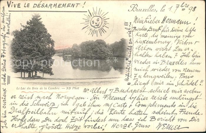Bruxelles Bruessel Lac du Bois de la Cambre