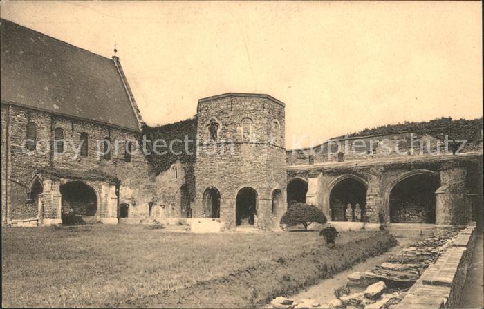 Gand Belgien Ruines de l'Abbaye Saint Bavon