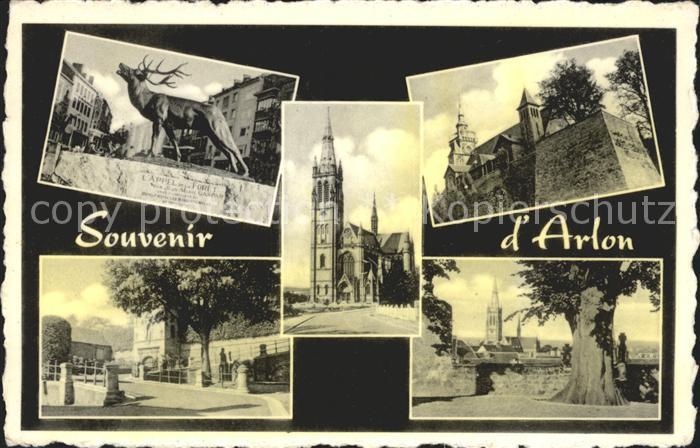 Arlon Wallonie Monument Appel de la Foret Eglise