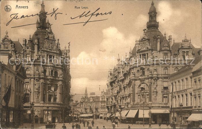 Anvers Antwerpen Rue Leys