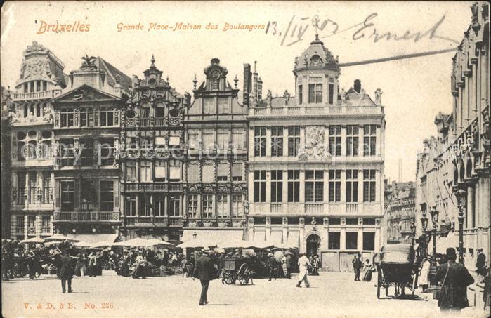 Bruxelles Bruessel Grande Place Maison des Boulangers Marc