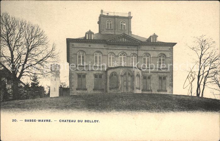Basse Wavre Chateau du Belloy