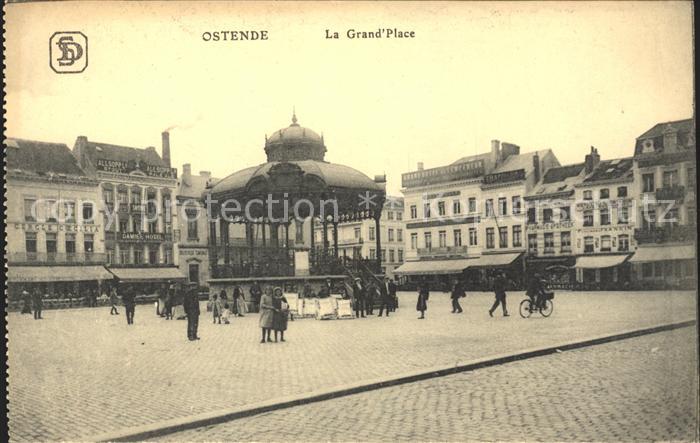 Ostende Oostende La Grand Place Pavillon