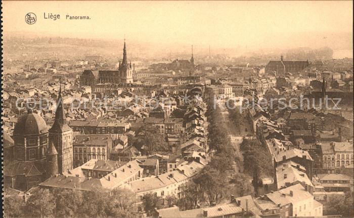 Liege Luettich Panorama