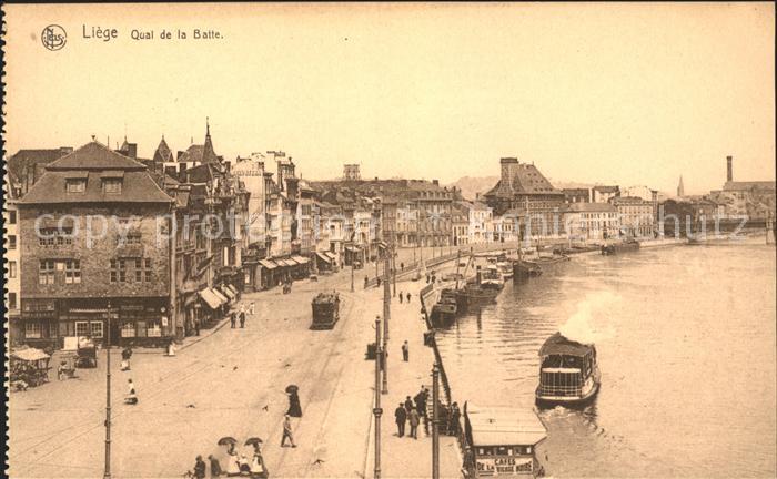 Liege Luettich Quai de la Batte