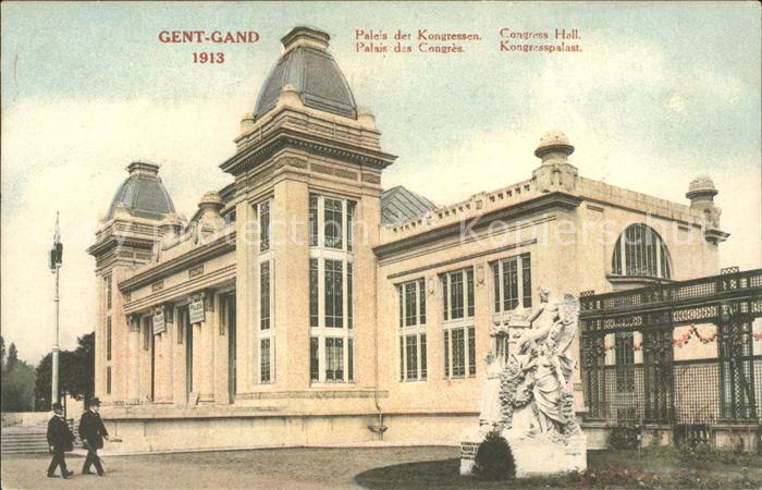 Gand Belgien Palais des Congres Monument Kongresspal