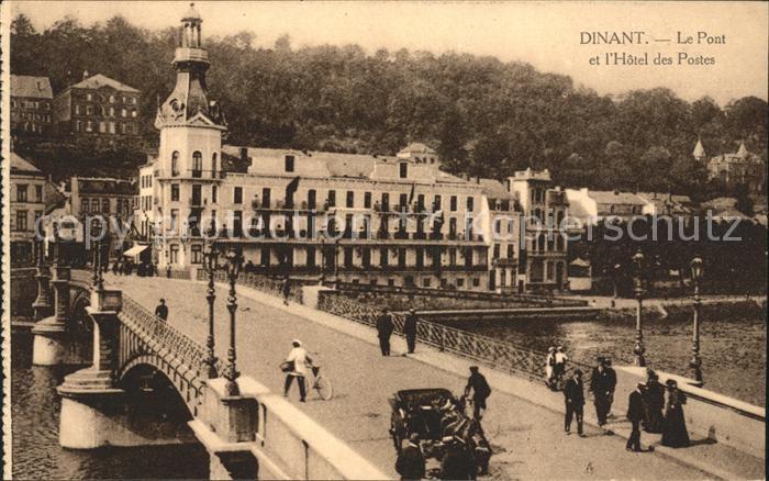 Dinant Wallonie Pont et Hotel des Postes