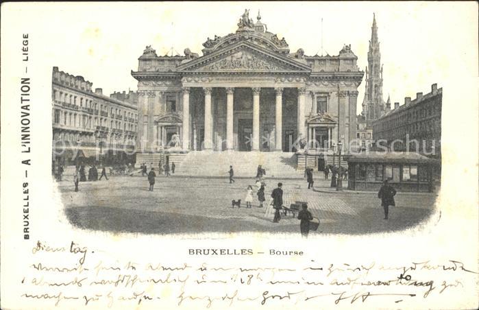 Bruxelles Bruessel Bourse