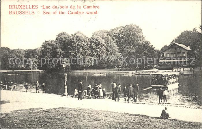 Bruxelles Bruessel Lac du Bois de la Cambre