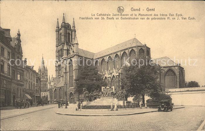 Gand Belgien Cathedrale Saint Bavon Monument des fre