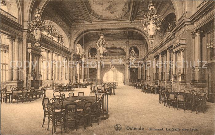 Ostende Oostende Kursaal Salle des Jeux