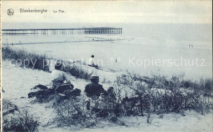 Blankenberghe Plage Pier