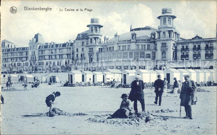 Blankenberghe Casino et la Plage