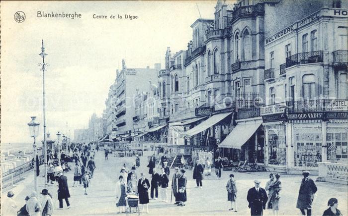 Blankenberghe Centre de la Digue