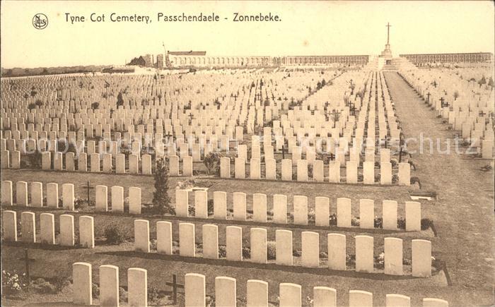 Passchendaele Westflandern Tyne Cot Cemetery Soldatenfriedhof