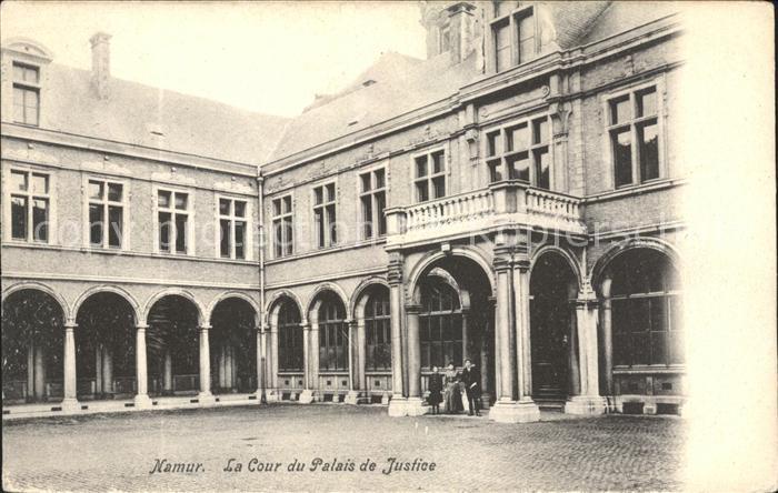 Namur Wallonie Cour du Palais de Justice