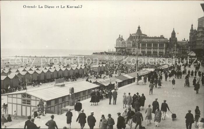 Ostende Oostende La Digue et le Kursaal