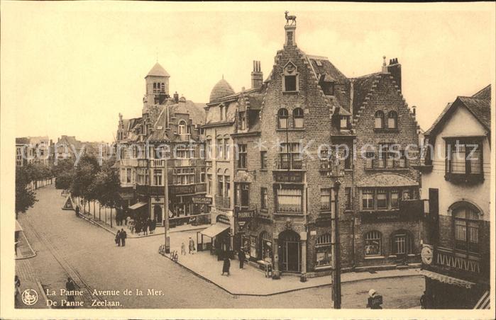 La Panne Veurne Avenue de la Mer