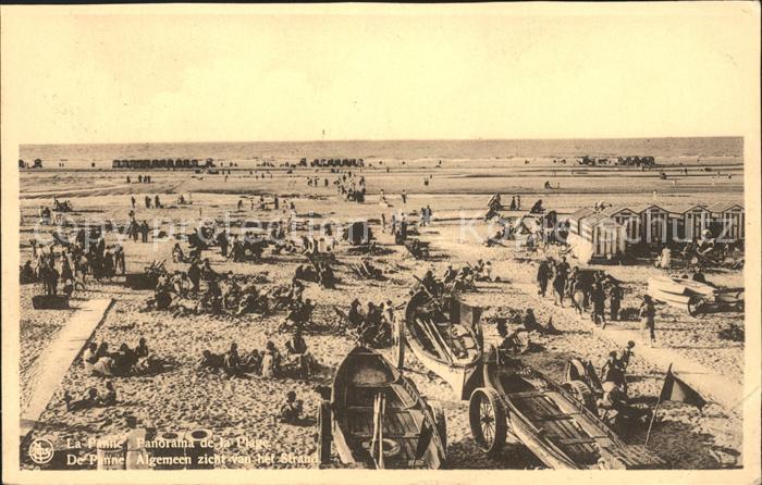 La Panne Veurne Panorama de la Plage