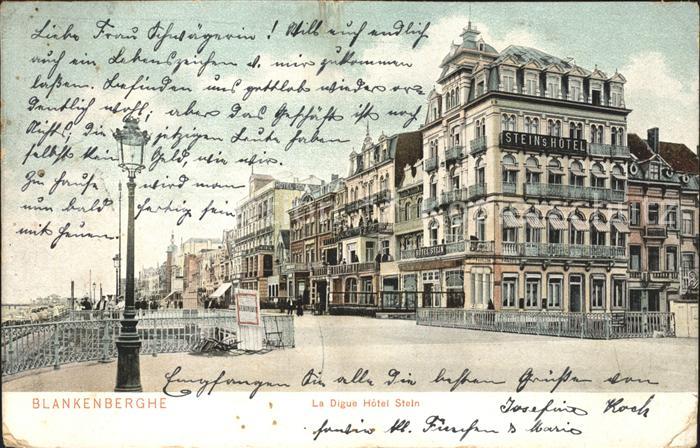 Blankenberghe La Digue Hotel Stein