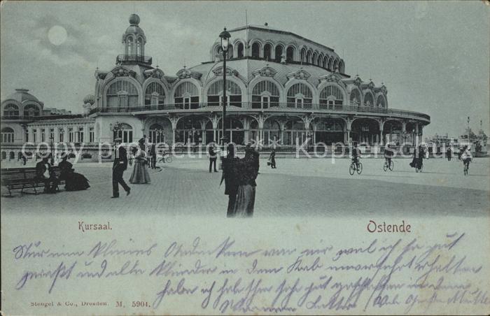 Ostende Oostende Kursaal clair de lune