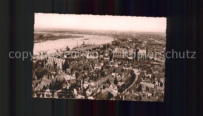 Anvers Antwerpen Vue aerienne