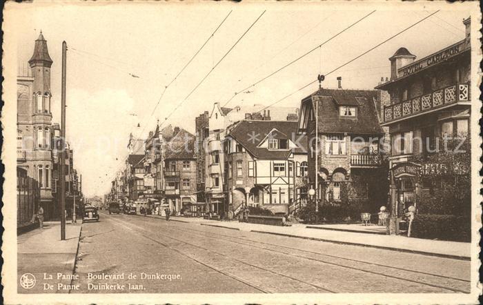 La Panne Veurne Boulevard de Dunkerque