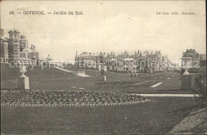 Ostende Oostende Jardin du Roi