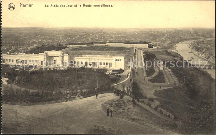 Namur Wallonie Stade des Jeux Route merveilleuse
