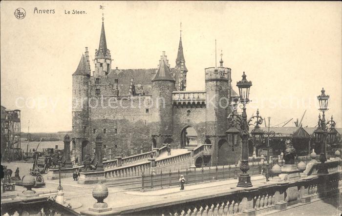 Anvers Antwerpen Le Steen Chateau