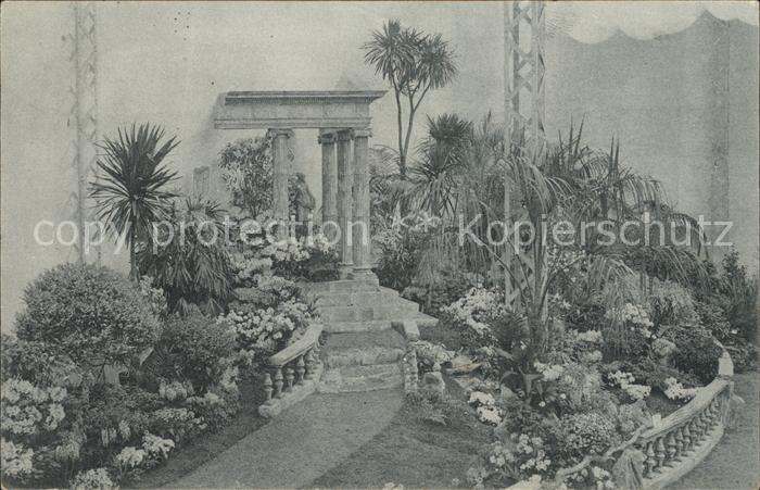 Gand Belgien Exposition de 1913 Floralies Gantoises Fleurs