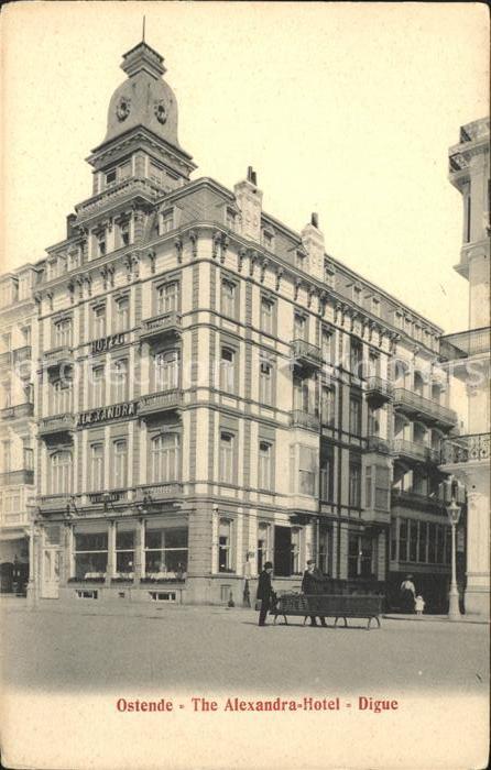 Ostende Oostende Alexandra Hotel Digue